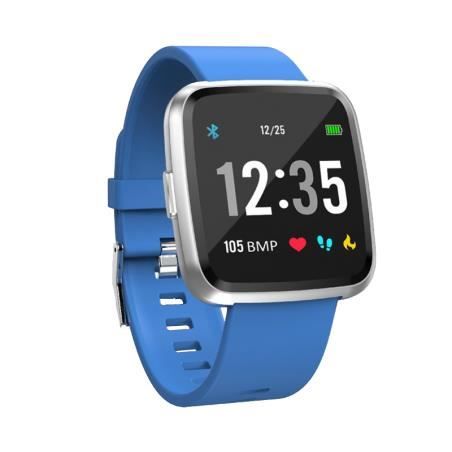 Montre connectée Andrews - Silicone Bleu