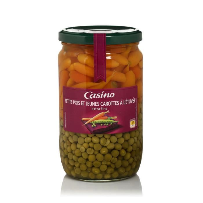 Petits pois et jeunes carottes extra-fins - 420g