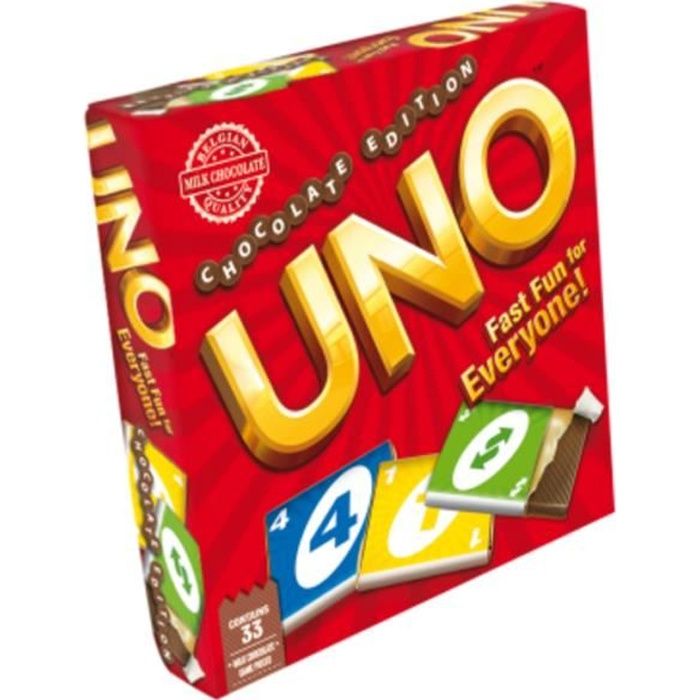 HASBRO _Jeux Edition en Chocolat _UNO 90 g