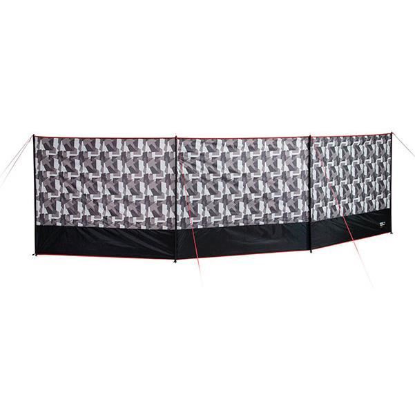 High Peak coupe-vent Marin 140 x 500 cm polyester noir/gris