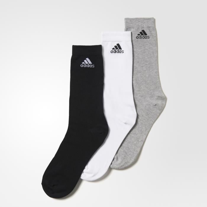 Chaussettes adidas fines Performance (lot de 3 paires)