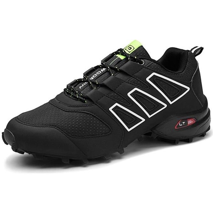 Chaussure Homme Randonnée cuir Marche Voyage Imperméable Confort Maintien