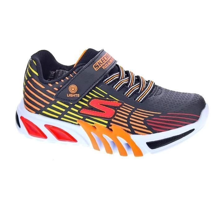 Baskets - Skechers Flex-Glow Garçon Noir