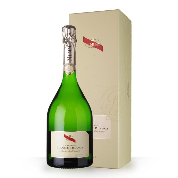 Mumm de Cramant Blanc de Blancs 75cl Brut - Coffret - Champagne