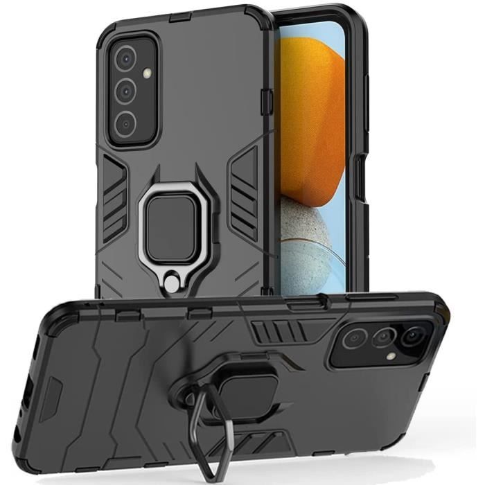Coque Anti Choc pour Samsung Galaxy M23 5G avec Bague Anti Chute - béquille