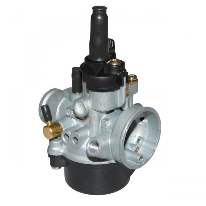 Carburateur marque P2R type Dellorto PHVA 17.5 starter à tirette pour moto scooter - MFPN : PHVA 17.5-246533-2N