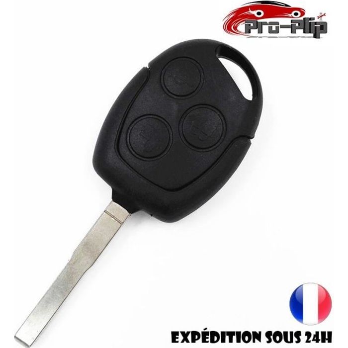 CLE PLIP Ford Focus Galaxy C Max Mondeo Fiesta LAME PLATE COQUE TELECOMMANDE @Pro-Plip