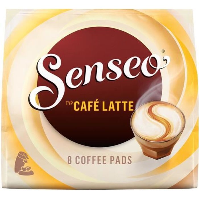 Senseo Typ Café Latte 10 x 8 Dosettes