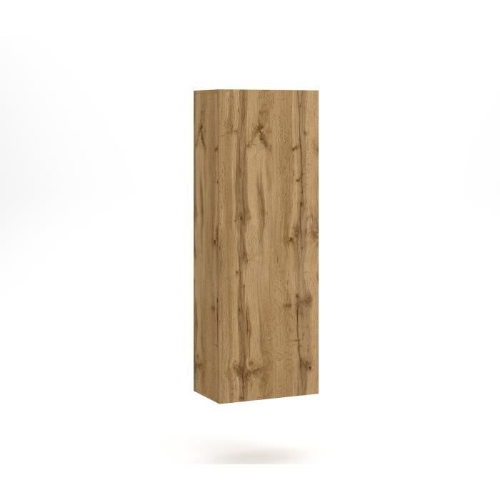 VIVALDI Armoire de rangement à suspendre - VIVO VI-8 - 40 cm - chêne wotan sans LED - style moderne