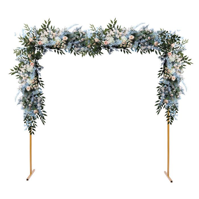 Arche De Mariage en Métal, Arche Florale De Jardin, Décoration D'arche De Ballon, Support De
