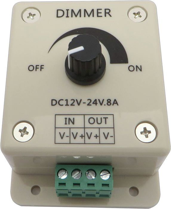 Lot de 2 variateurs d'intensité LED 12 V CC avec capteur tactile Lot de 2 variateurs d'intensité LED 12 V CC avec capteur tactile