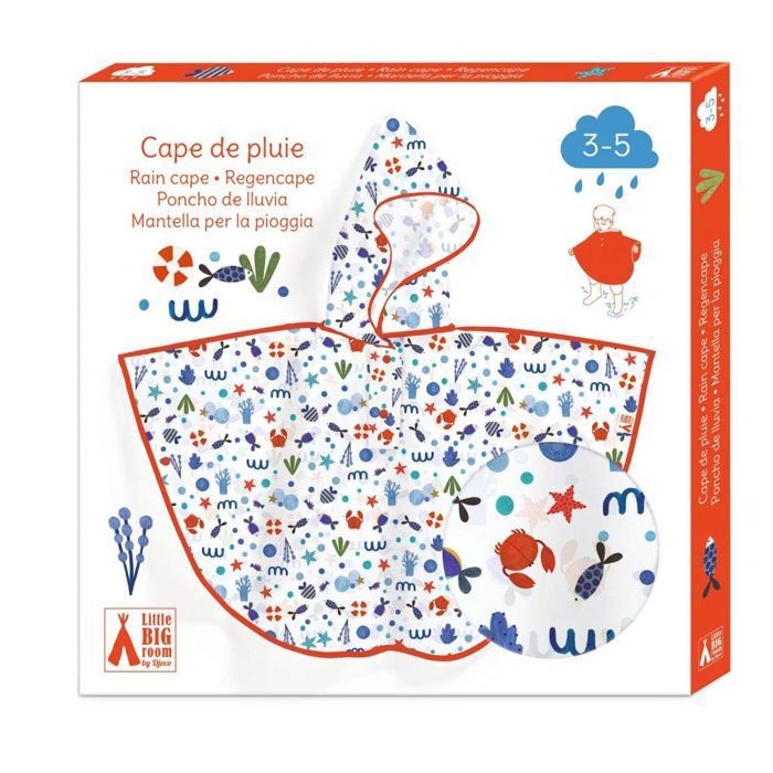 Cape de pluie pour enfants Ocean 3/5 ans