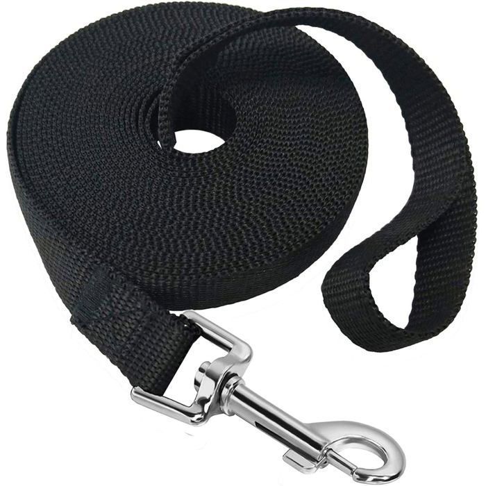 Mainiusi Laisse Chien 30m Long pour Chien avec Poignée Rembourrée, Longue Laisse pour Chien 30m de Long Laisse de Dressage pour