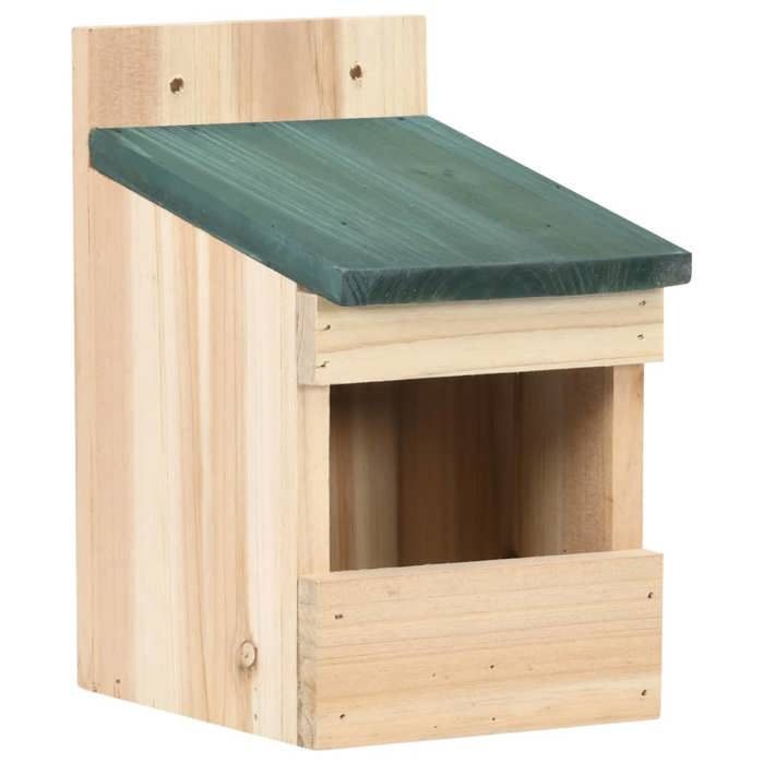 Comparer les prix de BEST SELLER Nichoirs - Lot de 4 - 12x16x20 cm - bois de sapin - Cabanes à oiseaux - 7186144
