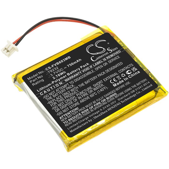 CS-ALK800BL Batteries 1200mAh compatible avec [Autec] Air A4, Air A6, Air A8 remplace AIRBM3V7L, pour BH3V7L