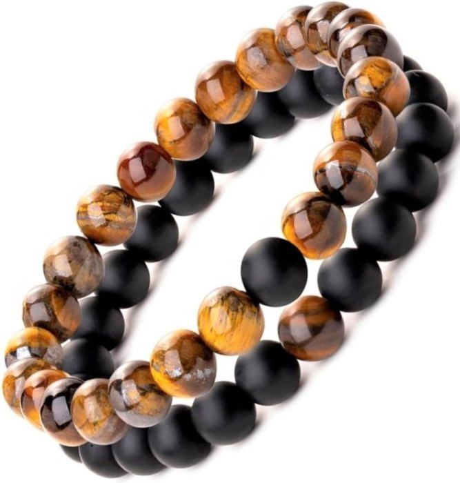 Perles Œil De Tigre En Pierre Naturelle 4/6/8/10 Mm – La