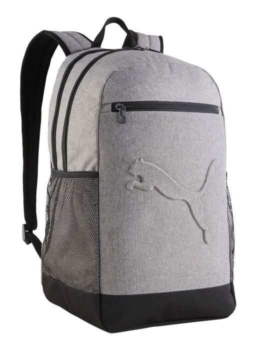 PUMA Sac à dos sport gris pour femme et homme - Buzz Heather Backpack Medium Gray Heather 296842