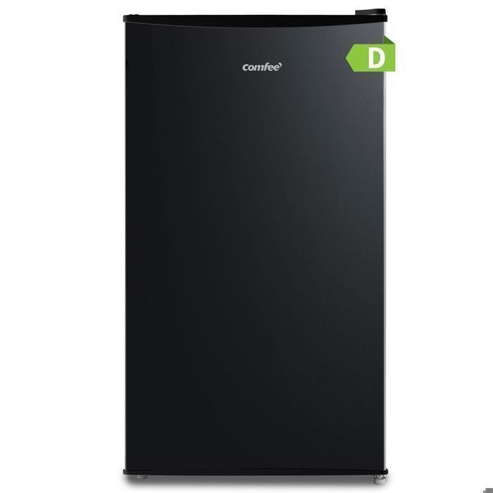 Réfrigérateur Top - Comfee RCD80DK3(E) - 80L(12+68) - Classe D - 445 x 475 x 845 cm - Noir Classique