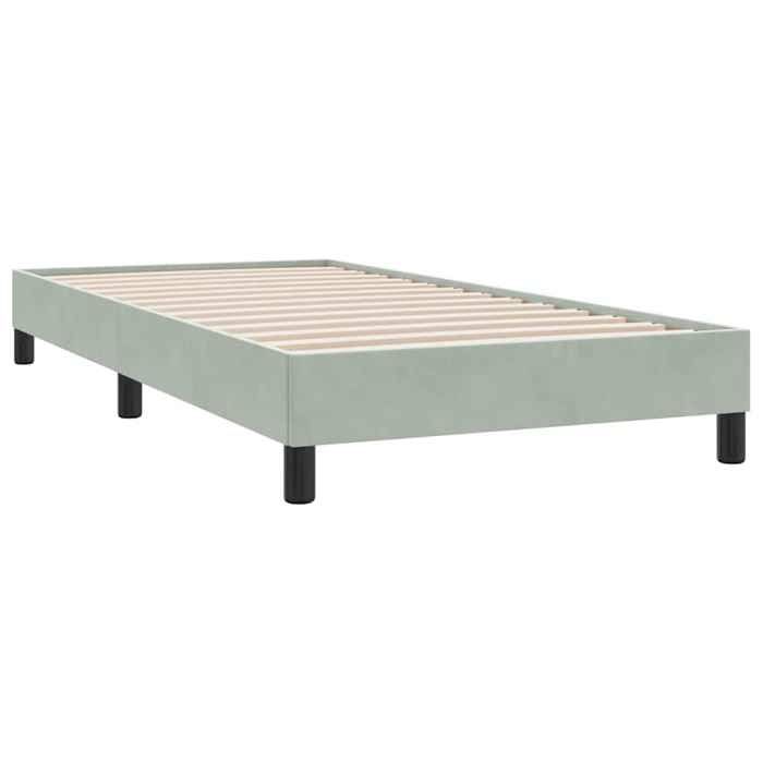 Hot Sale®Sommier à lattes de lit - SARAZYJ - Lit 1 personnes - Meuble de chambre - 80 x 210cm velours - 355493