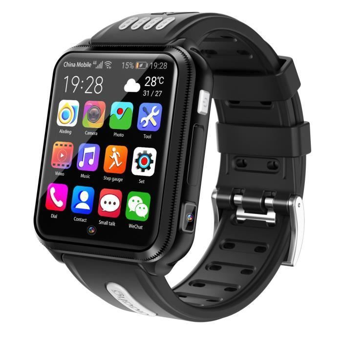 Montre connectéeAndroid 9.0 Smart 4G caméra à distance GPS WI