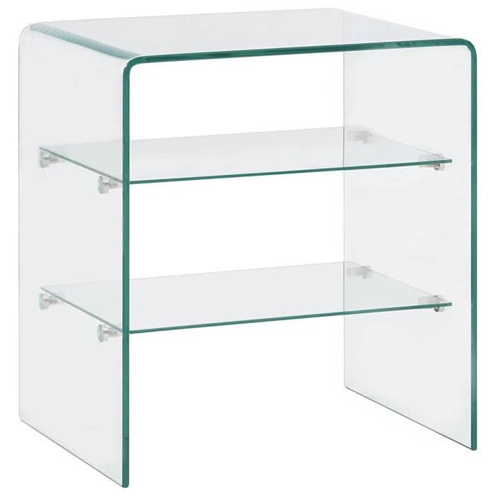 Petite Table Centrale de salon - VIDAXL - TOP Table basse - 50x40x56 cm - Verre trempé &&53160