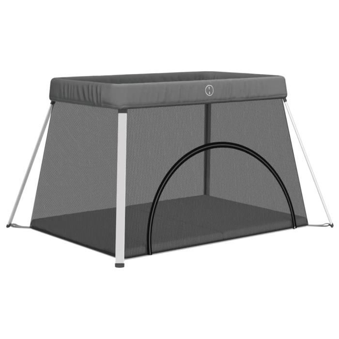 CHOLY Parc Pour Bébé Avec Matelas 180 X 150 Cm, Parc Pour Bébés Et