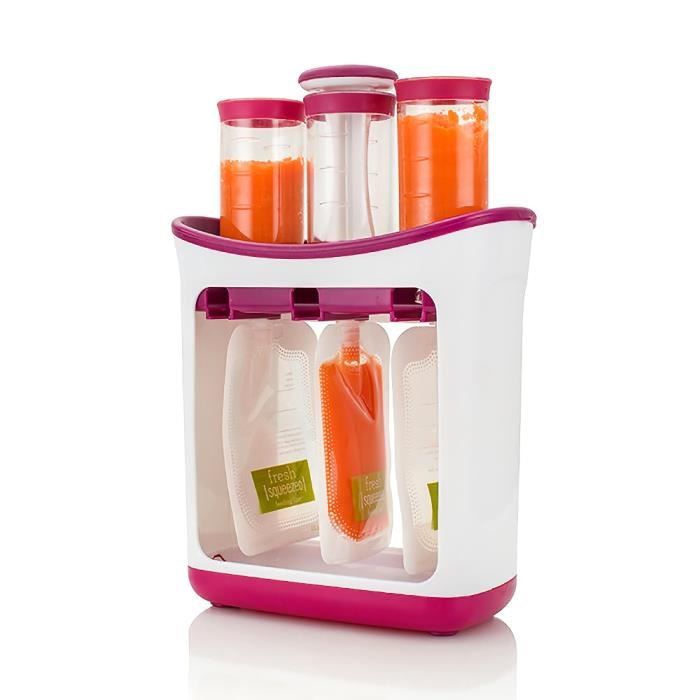 Squeeze Station De Jus De Fruits Frais Fait Maison Fabricant De Nourriture Pour Bebe Avec Sacs De Rangement Cdiscount Pret A Porter Squeeze Station De Jus De Fruits Frais Fait Maison Fabricant De Nourriture Pour Bebe Avec Sacs De Rangement Cdiscount Pret A Porter
