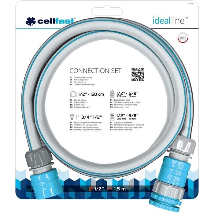 Pistolet D'Arrosage Shower Cell - Réglable Jet Fin à Brumisateur, Bleu
