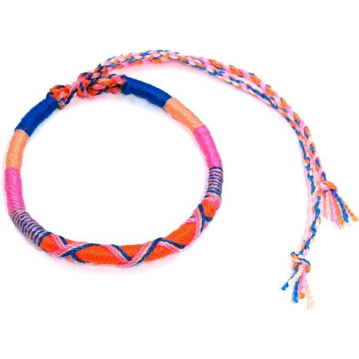 Kit Bracelet Bresilien et d'Amitié avec Notice en Français Idée Cadeau pour Fille 8-16 Ans Kit DIY Loisirs Créatifs Enfants et Adultes Activité manuelle Machine Bracelet Bresilien Jouet créatif Kit Bracelet Bresilien et d'Amitié avec Notice en Français Idée Cadeau pour Fille 8-16 Ans Kit DIY Loisirs Créatifs Enfants et Adultes Activité manuelle Machine Bracelet Bresilien Jouet créatif