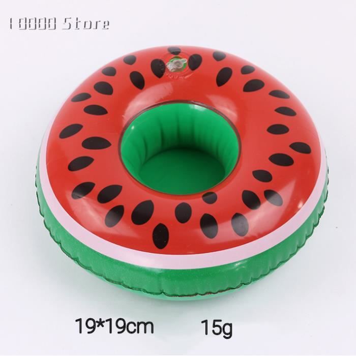 Bouée Piscine Gonflable Avec Porte-gobelet - Diamètre 76cm, PVC, Support 150kg, Pour Enfants Et Adultes