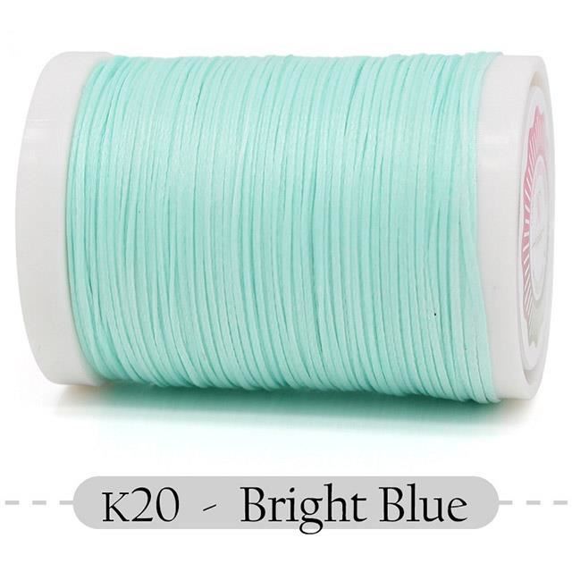 200 M 150D 1 Mm Ciré Cire Couture Fil Cordon Pour DIY En Cuir à La