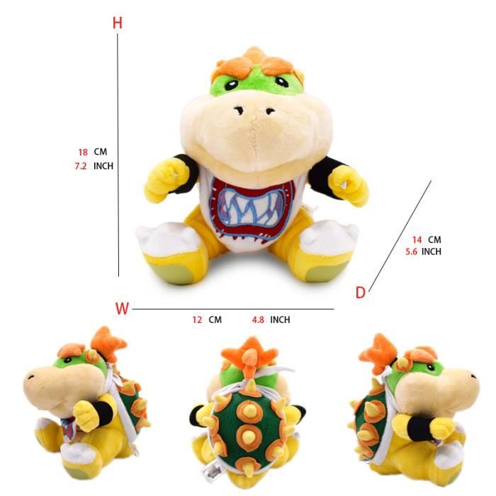 Bowser Jr 2 - Jouets en peluche Mario, Princesse Luigi, Crapaud pêche,  Diddy Kong, Koopa Troopa, Bowser Jr, P - Cdiscount Jeux - Jouets