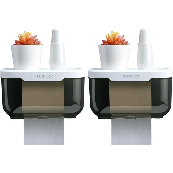 Porte Papier Wc Mural Support De Papier Toilette Porte-Rouleau Avec