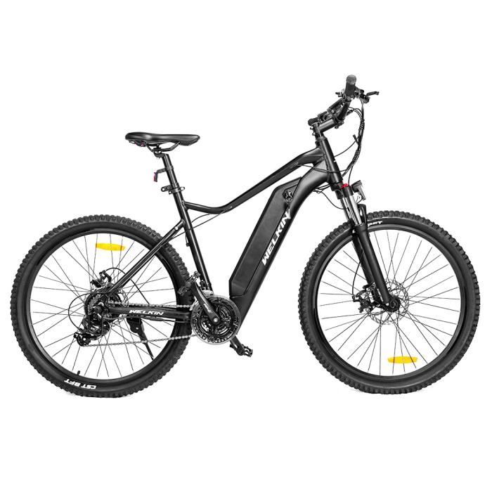 Vélo électrique WELKIN WKEM001 - Moteur 350W - Batterie 36V 10.4Ah - Pneus VTT 27.5*2.25'' - Noir