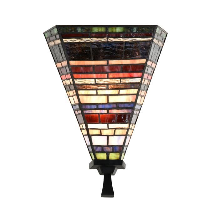 Coloured By Art - Tiffany Lampe - Tiffany Applique Murale Industrial