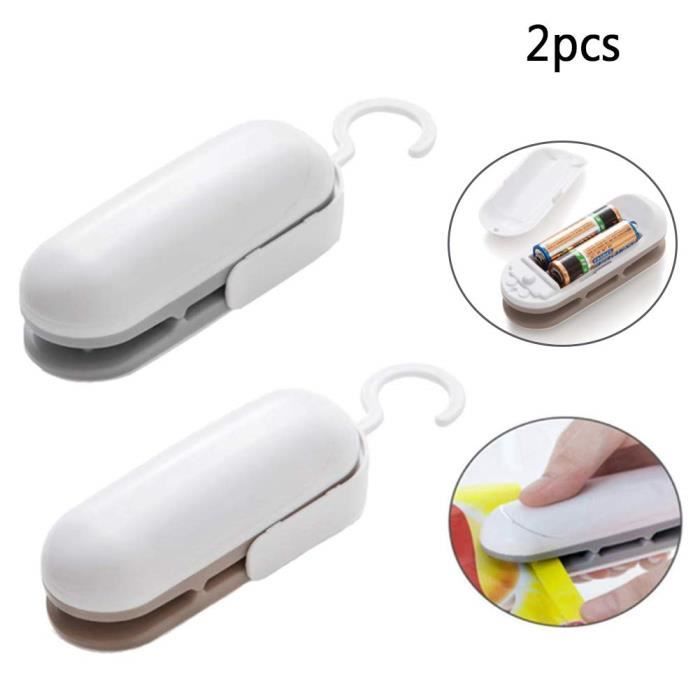 Mini Électrique Nourriture Aspiration Scelleuse Main Sac Clip Chaleur Soudure À