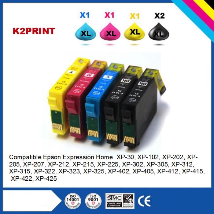 Cartouche Epson XP-225 XP-325 XP-425 XP-322 XP-215 XP-315 XP-422 XP-415  XP-412