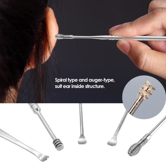 Kit D'Étirement D'Oreille TBOSEN - 36 Pièces En Acier Inoxydable 316L, Tailles 14G à 00G - Double Évasement Avec Œillets