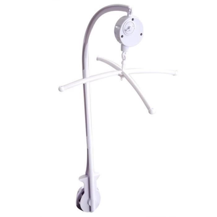 Support Mobile Pour Lit De Bébé - Arche Pour Accrocher Jouets, Boîtes à Musique (Sans Jouets Inclus) - 13