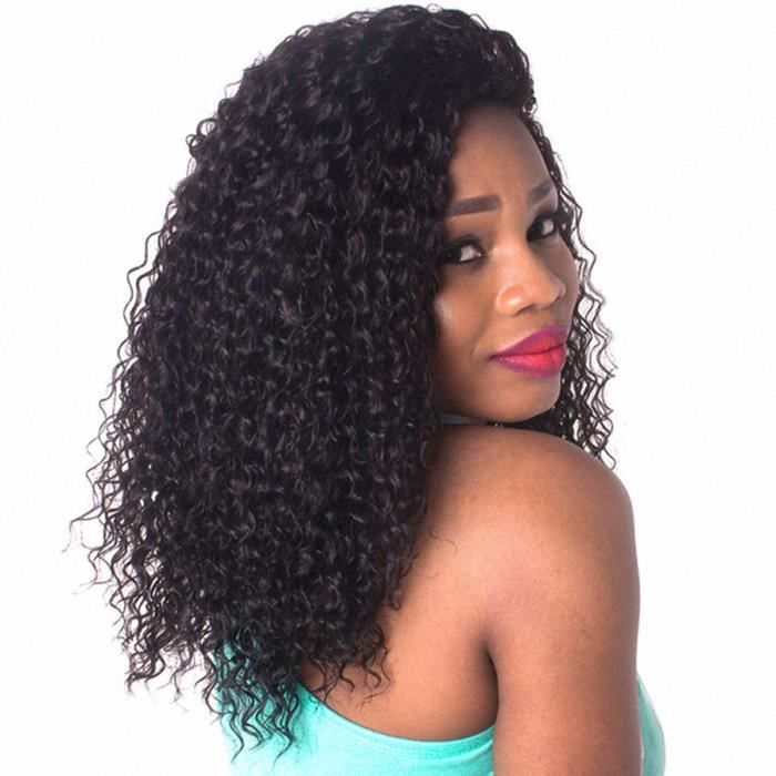 perruque curly hair