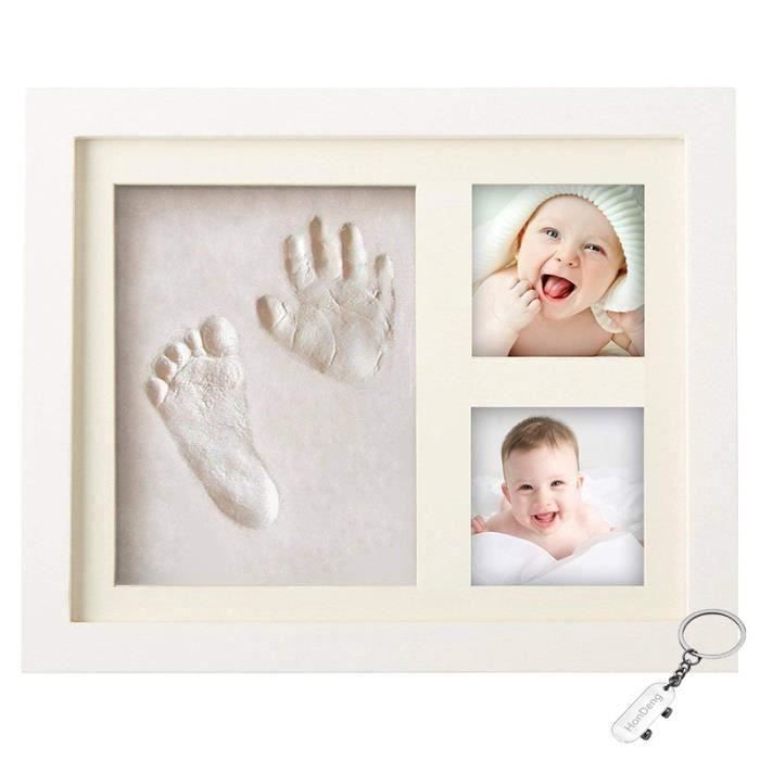 Cadre Empreintes Bebe Kit Empreinte Bebe Mains Pour Liste De Naissance Souvenirs Memorable Decorations Murale Ou Pour Table Cdiscount Beaux Arts Et Loisirs Creatifs
