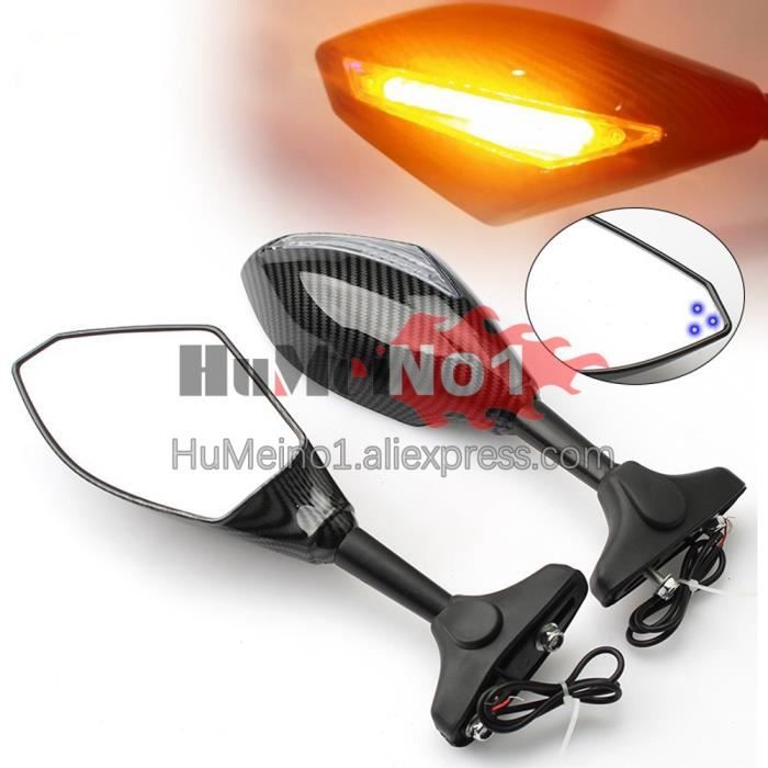 Rétroviseurs Latéraux Universels Pour Honda Suzuki Yamaha Kawasaki KTM