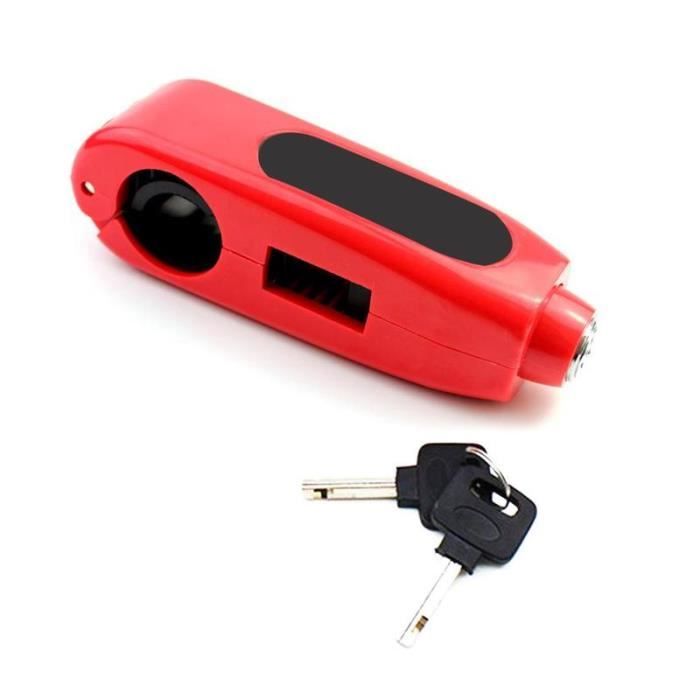 1 pièce Serrure de Moto Robuste,Serrure de Guidon de vélo 1 pièce Serrure de Moto Robuste,Serrure de Guidon de vélo