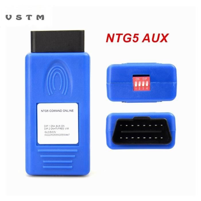 Kit Vidéo En Mouvement VIM Pour Mercedes NTG7 2GEN - Garantie 1 An - Compatible Autoradio Mercedes