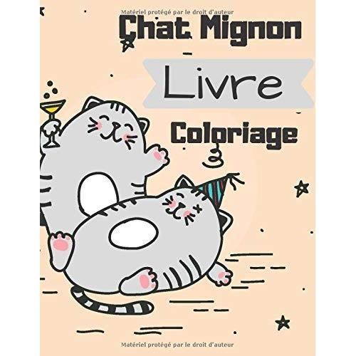 Chats Mignon livre de coloriage Coloriages variés, Fleurs, Cœurs