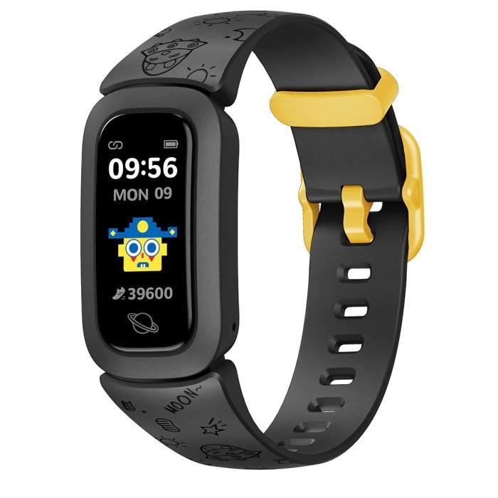 Montre connectée Enfant Garçon Bracelet connecté podomètre Tracker d