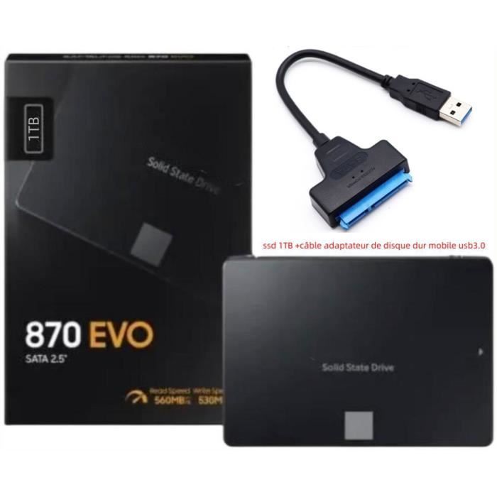 Samsung SSD 870 EVO 2 To - Disque SSD - LDLC