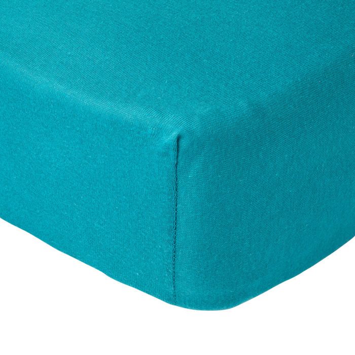 Drap Housse Bébé Babycalin 60x120 Cm – Double Gaze Coton – Bonnets 15 Cm – OEKO-TEX – Vert Mousse