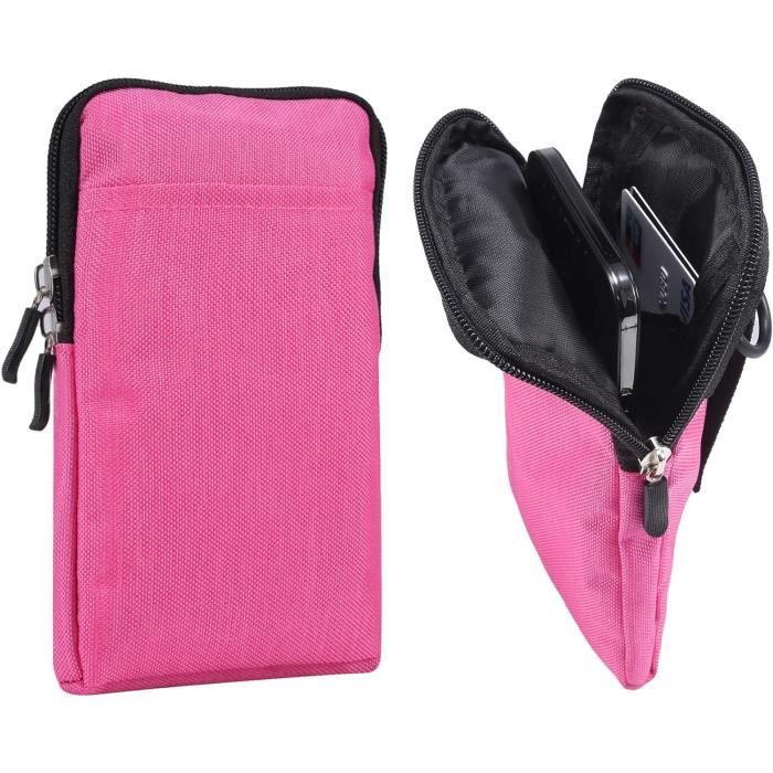 Mini Sac Bandouliere Homme Cuir Sac Banane Sac De Ceinture Sac De Téléphone Portable Pour Homme Marron Etui Telephone Portable Ceinture