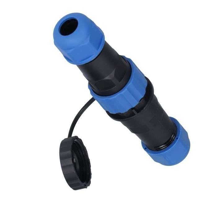 8 Sets Connecteurs Électriques Étanches DT 2 Broches - 22-18AWG - Pour Voiture, Moto, Bateau - Nylon, Anticorrosion - 10